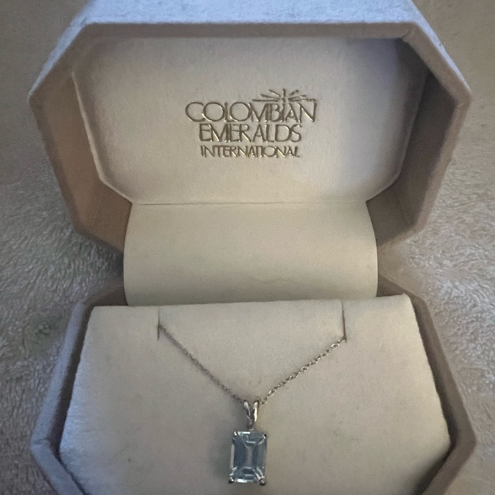 Topaz pendant & Chain